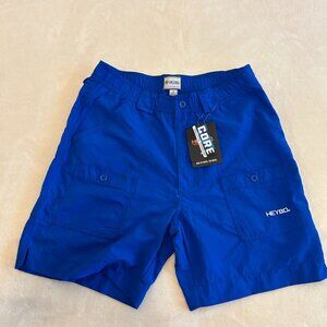 NEW HEYBO Men’s Bay Shorts, Royal, Size Small. 6 pockets. NWT!